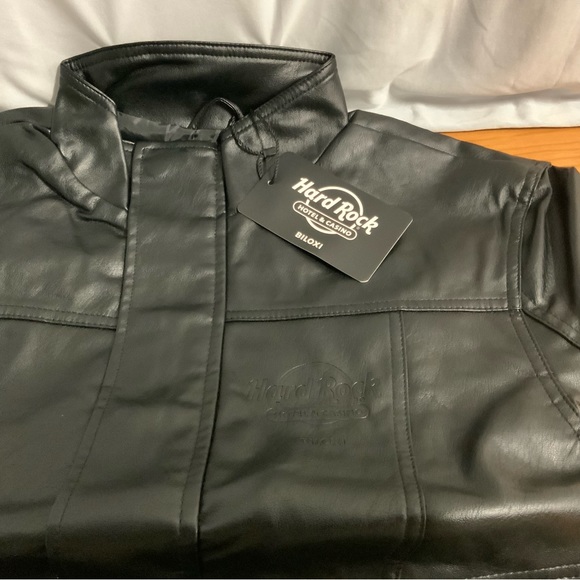 Hard Rock Hotel & Casino Biloxi Leather Jacket - Picture 3 of 8